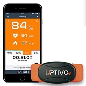 UPTIVO Belt - Bluetooth/ANT+/5Khz Heart Rate Monitor for Iphone and Android